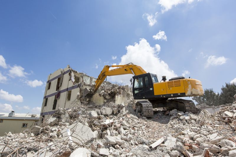 Demolition Equipment in Action