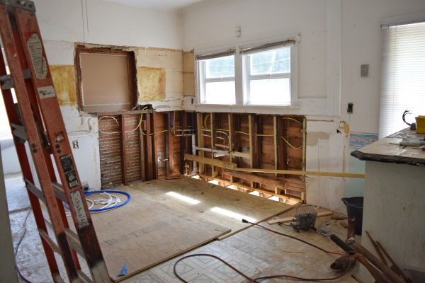 Bathroom Demolition in Evergreen