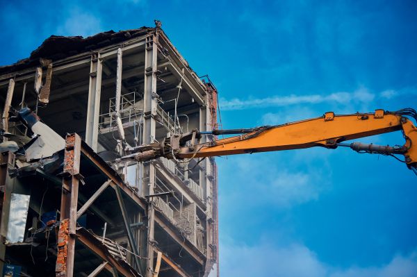 Factory Demolition in Evergreen