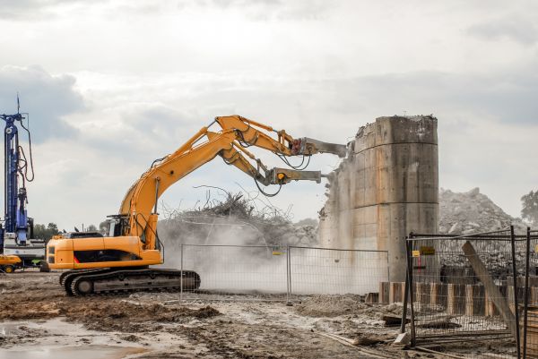 Silo Demolition in Evergreen