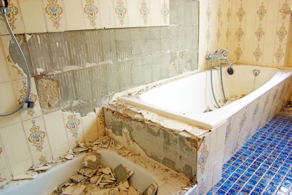 Shower Demolition in Evergreen