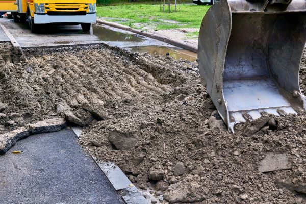 Blacktop Removal in Evergreen