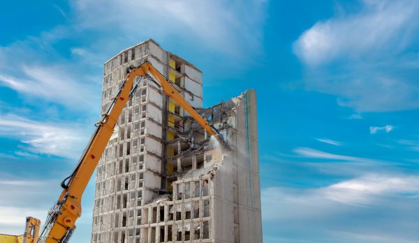 Commercial Building Removal in Evergreen