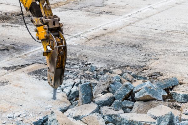 Parking Lot Removal in Evergreen